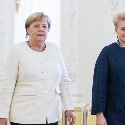 Į Lietuvą atvyko Vokietijos kanclerė A. Merkel  © P. Peleckio / Fotobanko, D. Labučio / ELTOS nuotr.