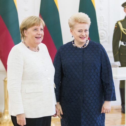 Į Lietuvą atvyko Vokietijos kanclerė A. Merkel  © P. Peleckio / Fotobanko, D. Labučio / ELTOS nuotr.