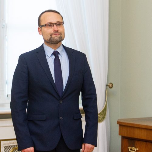 Prezidentė susitiko su kandidatu į kultūros ministrus  © Pauliaus Peleckio / Fotobanko nuotr.