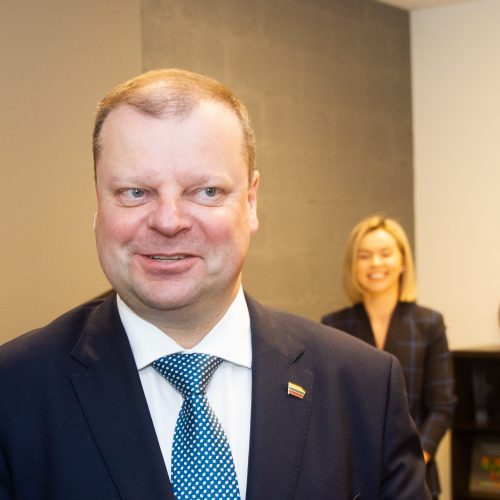 S. Skvernelis pristatė prezidentinį rinkimų štabą  © Irmanto Gelūno / Fotobanko nuotr.