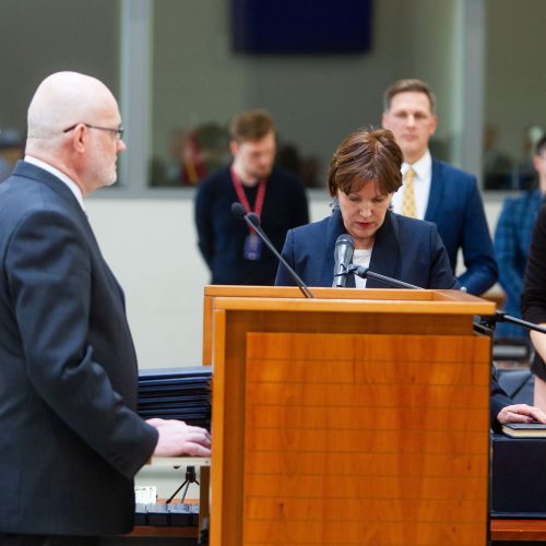 Prisiekė nauja sostinės taryba  © I. Gelūno / Fotobanko nuotr.