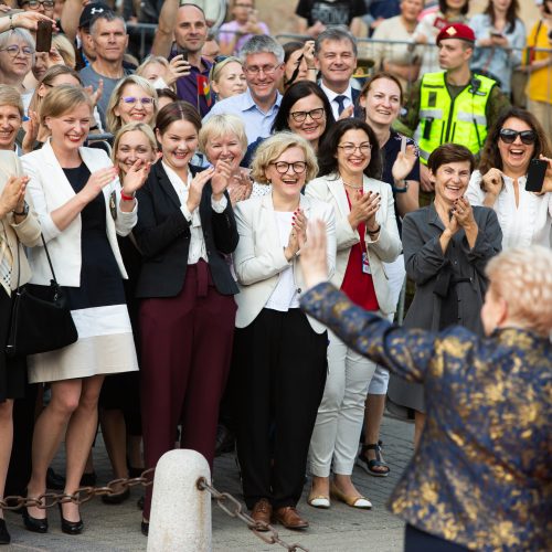 Prezidento rūmų perdavimo ceremonija  © R. Dačkaus / Prezidentūros nuotr.