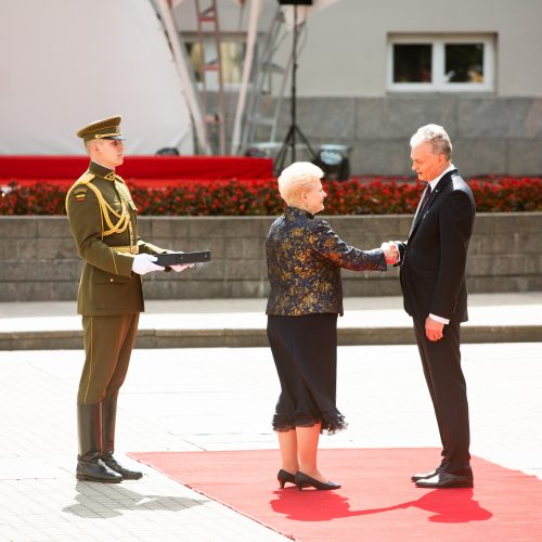 Prezidento rūmų perdavimo ceremonija  © R. Dačkaus / Prezidentūros nuotr.