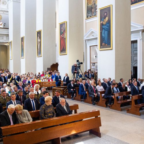 Iškilmingos šv. Mišios Vilniaus arkikatedroje  © I. Gelūno / Fotobanko nuotr.