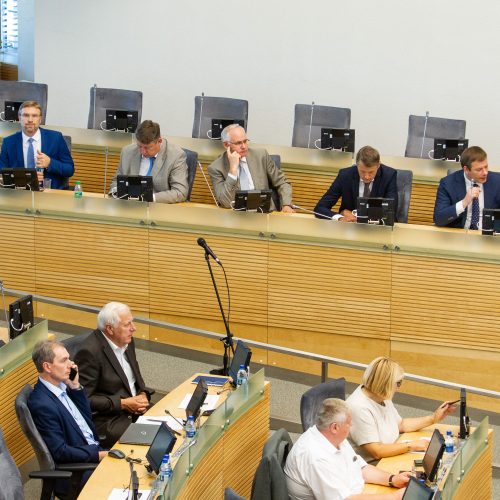 Seimas susirinko į neeilinę sesiją  © P. Peleckio / Fotobanko nuotr.