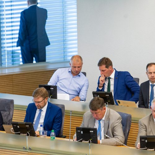 Seimas susirinko į neeilinę sesiją  © P. Peleckio / Fotobanko nuotr.