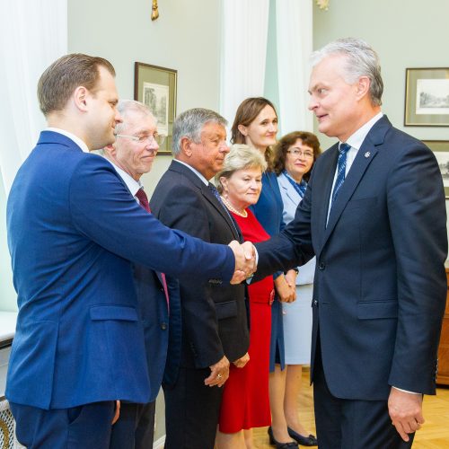 Prezidentas susitiko su Seimo valdyba  © I. Gelūno / Fotobanko nuotr.