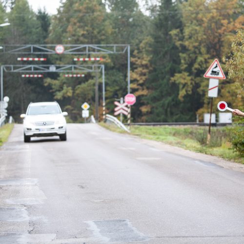 Prie geležinkelio pervažų – policijos akcija  © I. Gelūno / Fotobanko nuotr.