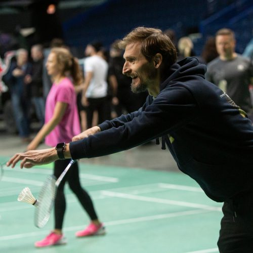 Badmintono turnyras „Už pergalę gyventi“  © G. Skaraitienės / Fotobanko nuotr.