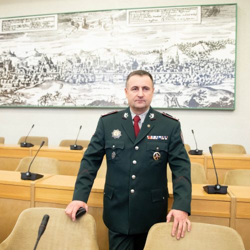 R. Požėla paskirtas policijos vadu  © I. Gelūno / Fotobanko nuotr.