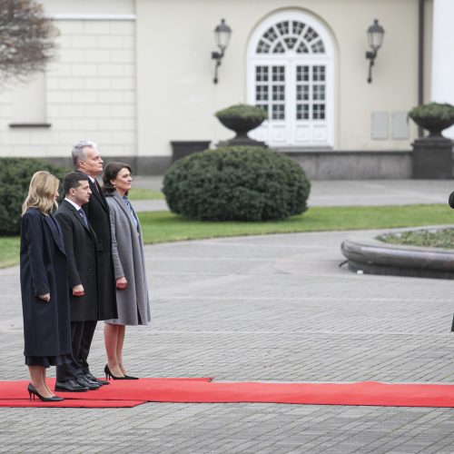 Ukrainos prezidento vizitas Lietuvoje  © R. Dačkaus / Prezidentūros, P. Peleckio / Fotobanko nuotr.