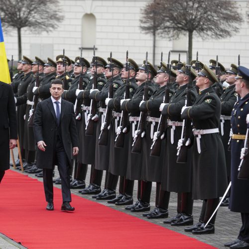 Ukrainos prezidento vizitas Lietuvoje  © R. Dačkaus / Prezidentūros, P. Peleckio / Fotobanko nuotr.