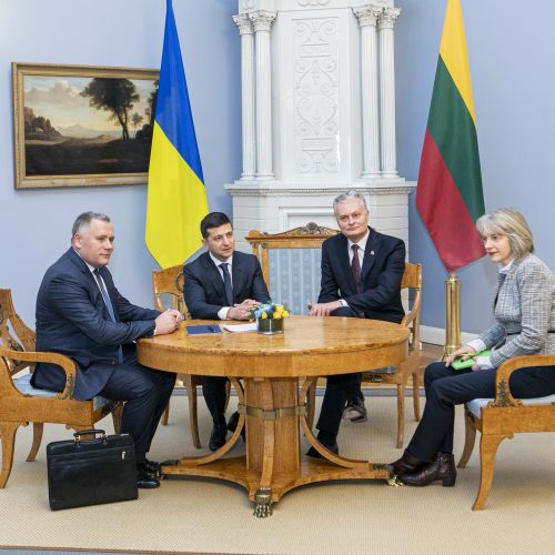 Ukrainos prezidento vizitas Lietuvoje  © R. Dačkaus / Prezidentūros, P. Peleckio / Fotobanko nuotr.