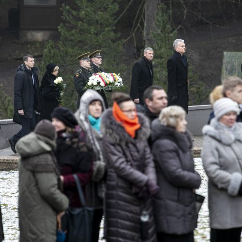 Žuvusiųjų atminimas pagerbtas Antakalnio kapinėse  © P. Peleckio / Fotobanko nuotr.