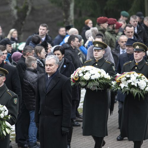 Žuvusiųjų atminimas pagerbtas Antakalnio kapinėse  © P. Peleckio / Fotobanko nuotr.