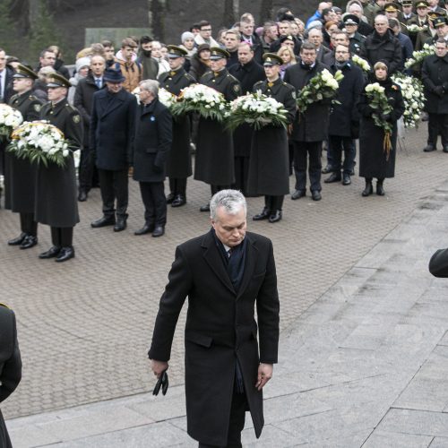 Žuvusiųjų atminimas pagerbtas Antakalnio kapinėse  © P. Peleckio / Fotobanko nuotr.