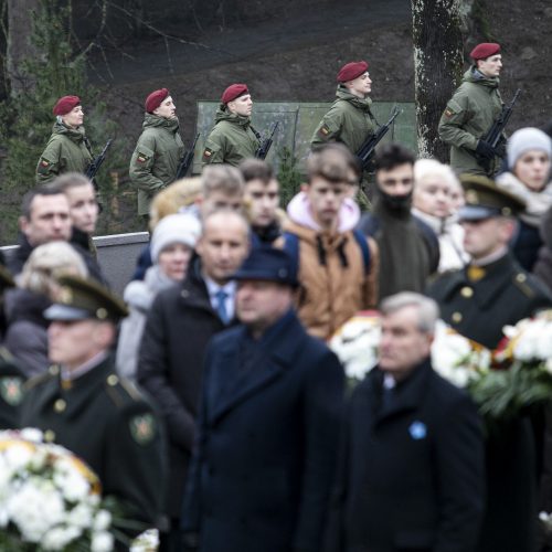 Žuvusiųjų atminimas pagerbtas Antakalnio kapinėse  © P. Peleckio / Fotobanko nuotr.