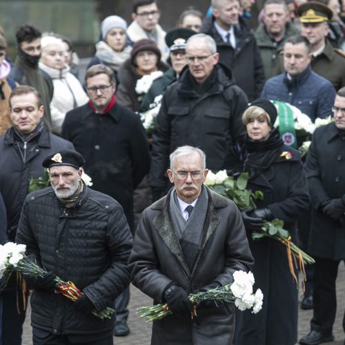 Žuvusiųjų atminimas pagerbtas Antakalnio kapinėse  © P. Peleckio / Fotobanko nuotr.