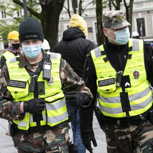 Kultūros bendruomenės protestas „Kultūros statybos“  © P. Peleckio / Fotobanko nuotr.