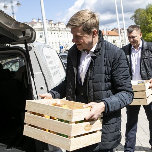 Prasidėjo „Maisto banko“ socialinė akcija  © P. Peleckio / Fotobanko nuotr.