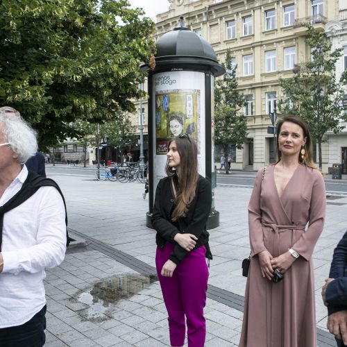 Projekto „Menas be stogo“ atidarymas  © P. Peleckio / Fotobanko nuotr.