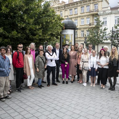 Projekto „Menas be stogo“ atidarymas  © P. Peleckio / Fotobanko nuotr.