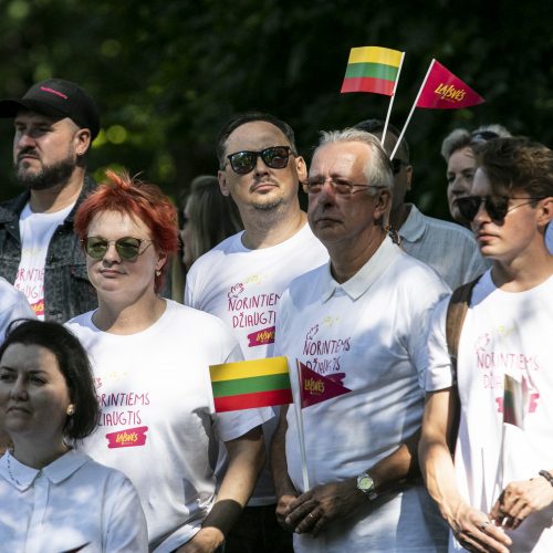 Laisvės partija pristatė rinkimų programą  © P. Peleckio / Fotobanko nuotr.