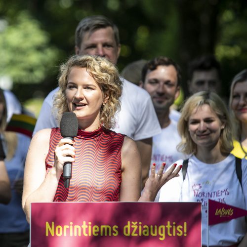 Laisvės partija pristatė rinkimų programą  © P. Peleckio / Fotobanko nuotr.