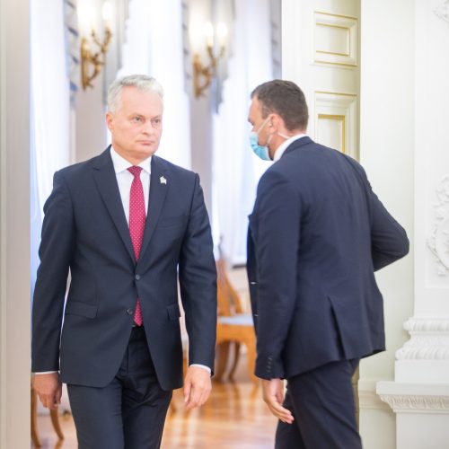 Prezidento spaudos konferencija  © I. Gelūno / Fotobanko nuotr.