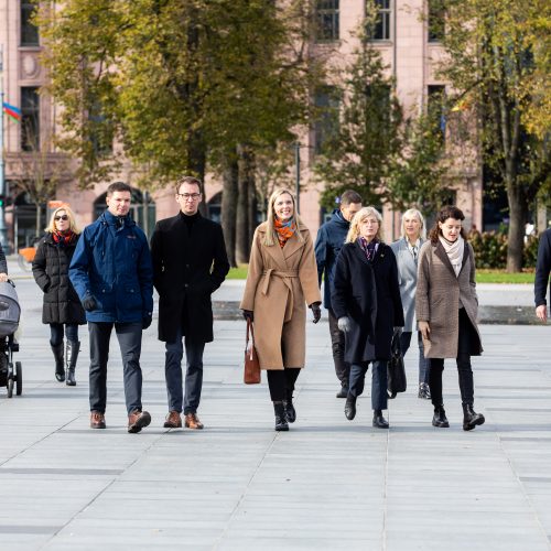 Išankstinis balsavimas: balsuoja partijų lyderiai  © I. Gelūno, T. Biliūno / Fotobanko nuotr.