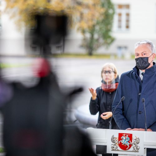 Prezidento komentarai po Seimo rinkimų  © I. Gelūno / Fotobanko nuotr.