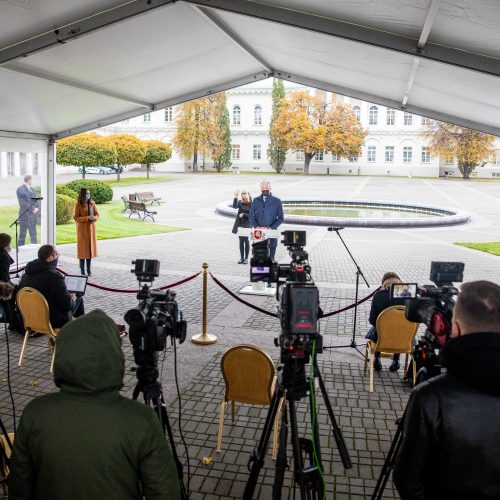 Prezidento komentarai po Seimo rinkimų  © I. Gelūno / Fotobanko nuotr.