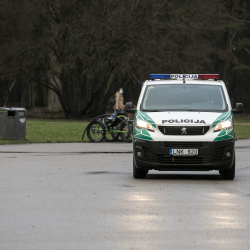 Spaudos konferencija dėl policijos darbo  © P. Peleckio / Fotobanko nuotr.