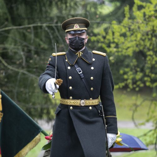 A. Kraujelio-Siaubūno paminklo šventinimo ceremonija  © P. Peleckio / Fotobanko nuotr.