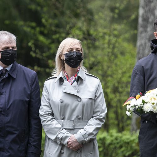 A. Kraujelio-Siaubūno paminklo šventinimo ceremonija  © P. Peleckio / Fotobanko nuotr.