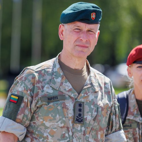 Vadų pasikeitimo ceremonija  © E. Ovčarenko / BNS nuotr.