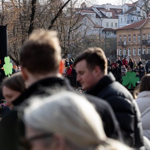 Vilniuje švenčiama Šv. Patriko diena  © P. Peleckio / BNS nuotr.