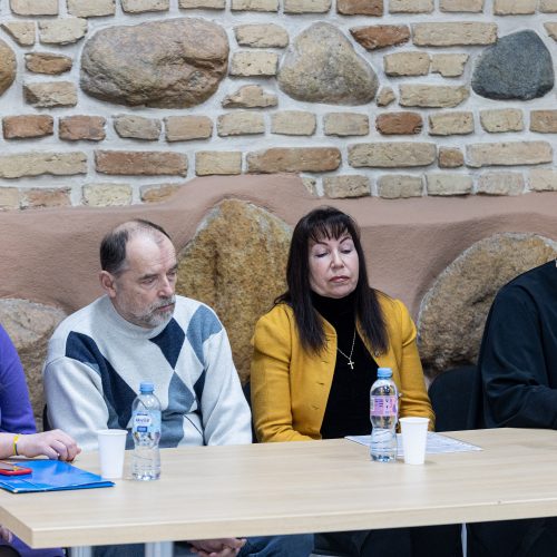 Lietuvos stačiatikių arkivyskupijos atstovų spaudos konferencija  © P. Peleckio / BNS nuotr.