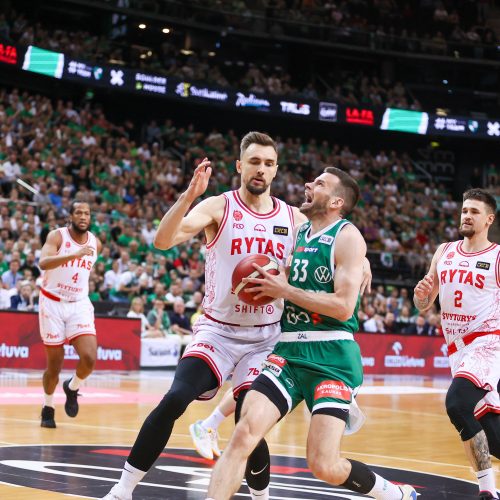 LKL finalo rungtynės: Kauno „Žalgiris“ – Vilniaus „Rytas“  © E. Ovčarenko / BNS nuotr.