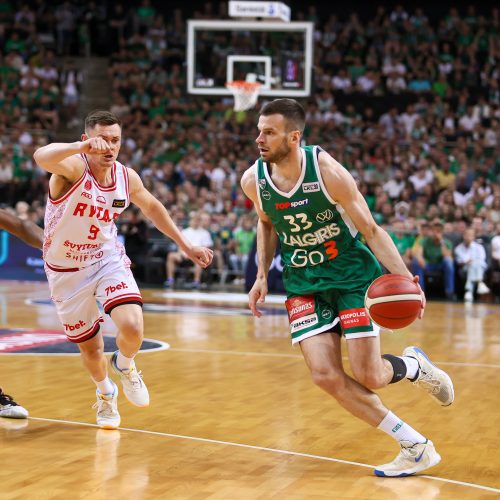 LKL finalo rungtynės: Kauno „Žalgiris“ – Vilniaus „Rytas“  © E. Ovčarenko / BNS nuotr.