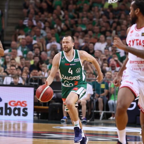 LKL finalo rungtynės: Kauno „Žalgiris“ – Vilniaus „Rytas“  © E. Ovčarenko / BNS nuotr.