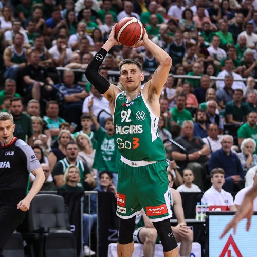 LKL finalo rungtynės: Kauno „Žalgiris“ – Vilniaus „Rytas“  © E. Ovčarenko / BNS nuotr.