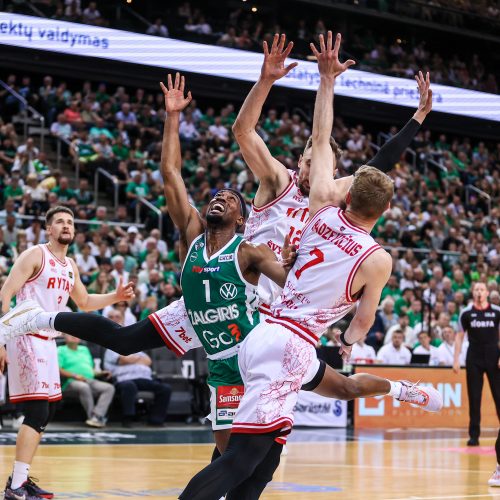 LKL finalo rungtynės: Kauno „Žalgiris“ – Vilniaus „Rytas“  © E. Ovčarenko / BNS nuotr.