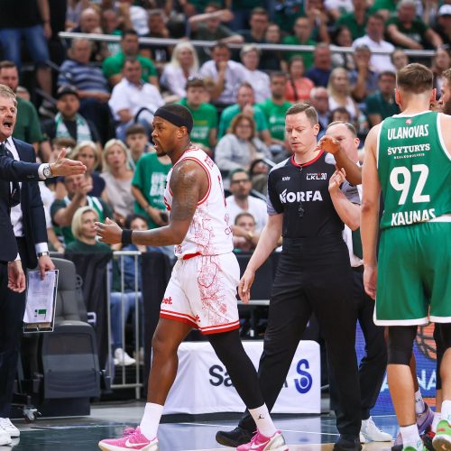 LKL finalo rungtynės: Kauno „Žalgiris“ – Vilniaus „Rytas“  © E. Ovčarenko / BNS nuotr.