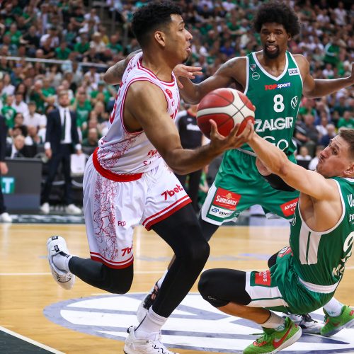 LKL finalo rungtynės: Kauno „Žalgiris“ – Vilniaus „Rytas“  © E. Ovčarenko / BNS nuotr.