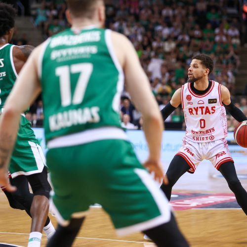 LKL finalo rungtynės: Kauno „Žalgiris“ – Vilniaus „Rytas“  © E. Ovčarenko / BNS nuotr.