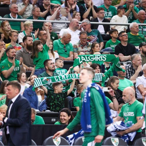 LKL finalo rungtynės: Kauno „Žalgiris“ – Vilniaus „Rytas“  © E. Ovčarenko / BNS nuotr.