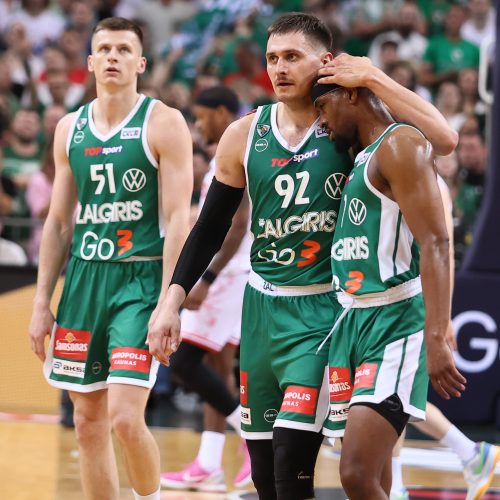 LKL finalo rungtynės: Kauno „Žalgiris“ – Vilniaus „Rytas“  © E. Ovčarenko / BNS nuotr.