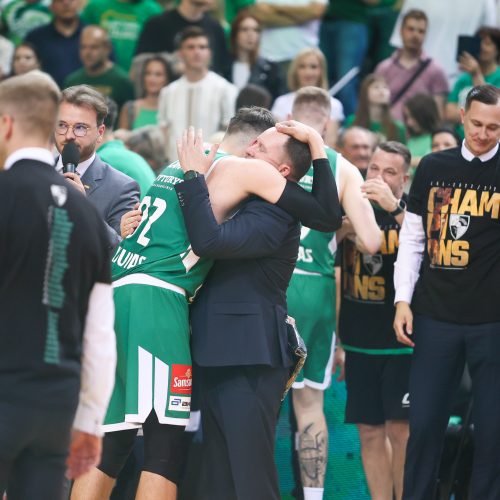 LKL finalo rungtynės: Kauno „Žalgiris“ – Vilniaus „Rytas“  © E. Ovčarenko / BNS nuotr.