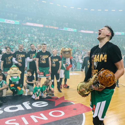 LKL finalo rungtynės: Kauno „Žalgiris“ – Vilniaus „Rytas“  © E. Ovčarenko / BNS nuotr.